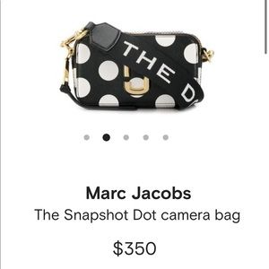 Marc Jacobs Snapshot bag, polka dot